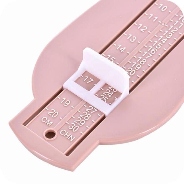 1pc 3 Colors Baby Foot Ruler Kids Foot Length Measuring Child Shoes Calculator For Children Infant Shoes Fittings Gauge
