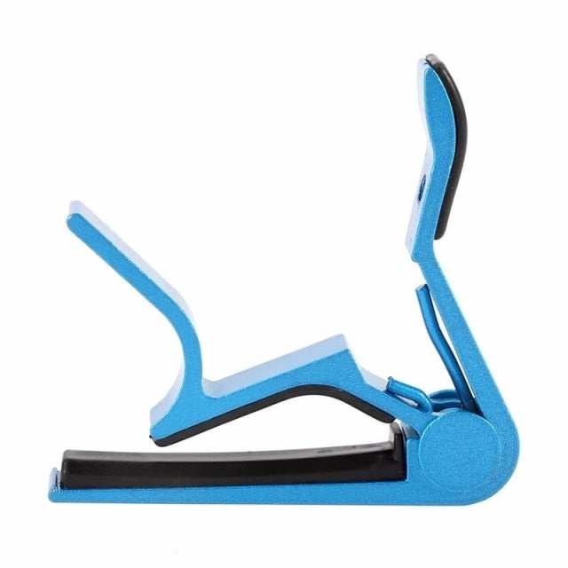 Metal Guitar Capo Accessories Universal Parts Aluminium Alloy Acoustic Classic Adjust Capo Quick Change Clamp Key for Guitar