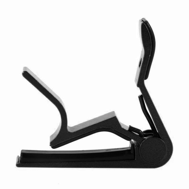 Metal Guitar Capo Accessories Universal Parts Aluminium Alloy Acoustic Classic Adjust Capo Quick Change Clamp Key for Guitar