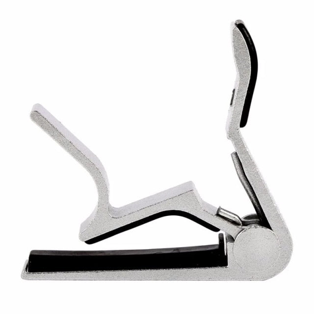 Metal Guitar Capo Accessories Universal Parts Aluminium Alloy Acoustic Classic Adjust Capo Quick Change Clamp Key  for Guitar