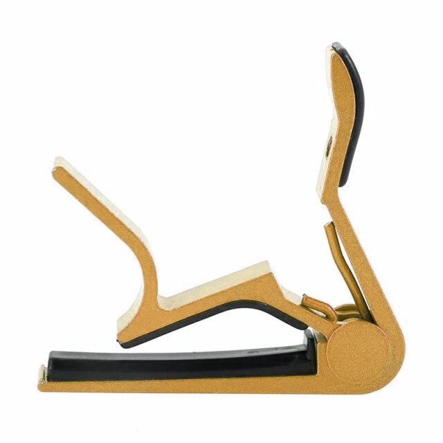 Metal Guitar Capo Accessories Universal Parts Aluminium Alloy Acoustic Classic Adjust Capo Quick Change Clamp Key for Guitar
