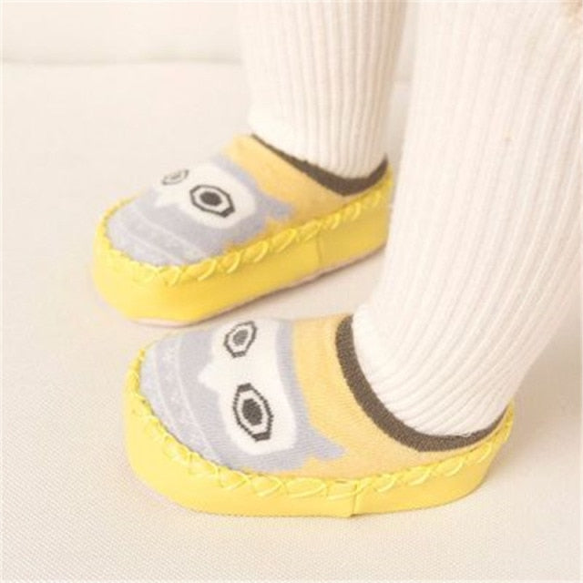 2022 Fashion Baby Socks With Rubber Soles Infant Sock Newborn Autumn Winter Children Floor Socks Shoes Anti Slip Soft Sole Sock