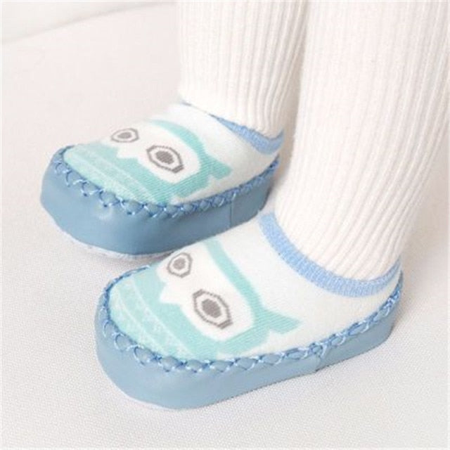 2022 Fashion Baby Socks With Rubber Soles Infant Sock Newborn Autumn Winter Children Floor Socks Shoes Anti Slip Soft Sole Sock