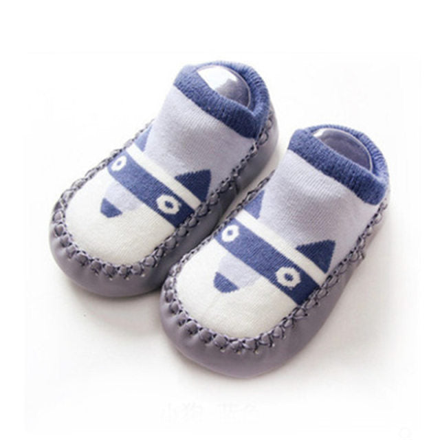 2022 Fashion Baby Socks With Rubber Soles Infant Sock Newborn Autumn Winter Children Floor Socks Shoes Anti Slip Soft Sole Sock