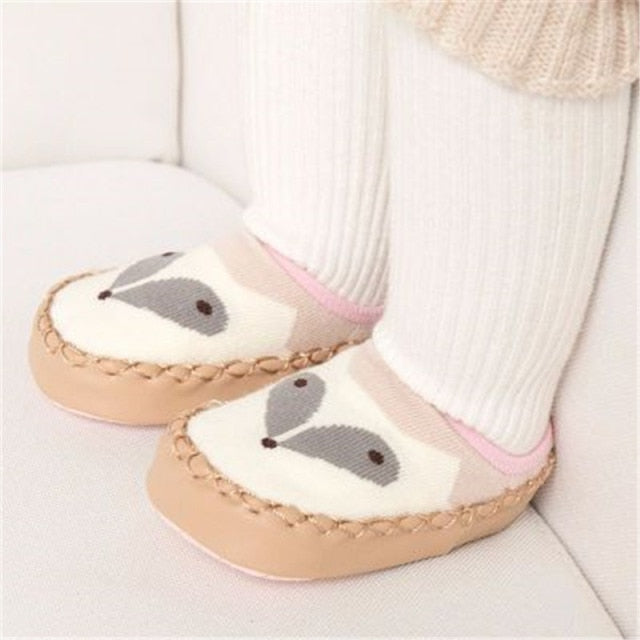 2022 Fashion Baby Socks With Rubber Soles Infant Sock Newborn Autumn Winter Children Floor Socks Shoes Anti Slip Soft Sole Sock