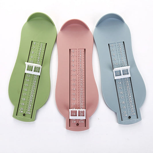 1pc 3 Colors Baby Foot Ruler Kids Foot Length Measuring Child Shoes Calculator For Children Infant Shoes Fittings Gauge